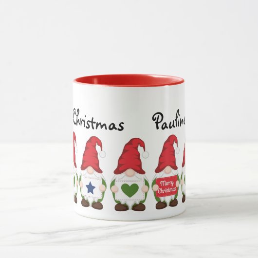 Persoonlijke Mok voor Kerstmis (Midden)