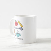 Persoonlijke mok voor leraar, aangepaste mok voor  (Voorkant links)