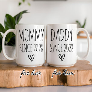Persoonlijke mok voor mama en papa, cadeau voor ou