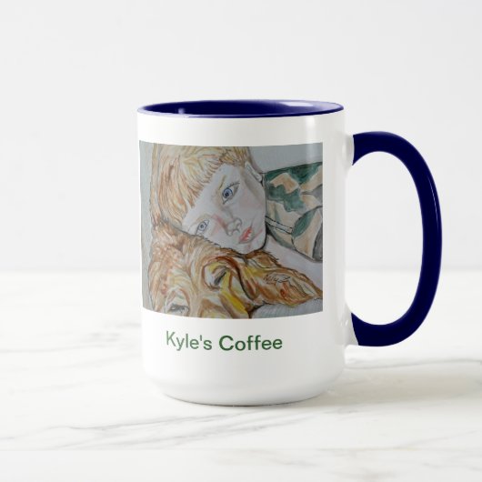 Persoonlijke Mok voor schilderen (Rechts)