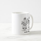 Persoonlijke Mok voor weddenschappen tussen fietse (Voorkant rechts)