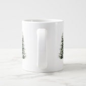 Persoonlijke Mok Winterscène Bone China (Achterkant)