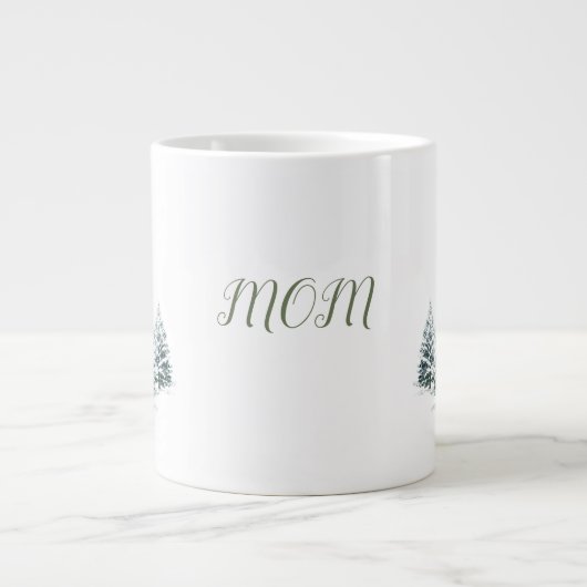 Persoonlijke Mok Winterscène Bone China (Voorkant)