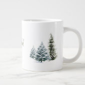 Persoonlijke Mok Winterscène Bone China (Rechts)