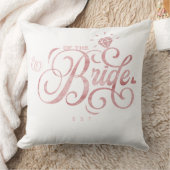 Persoonlijke "Mom of the Bride to Be" T-shirt met Kussen (Deken)