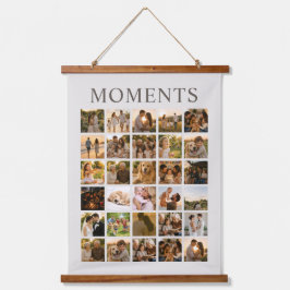 Persoonlijke Momenten Fotocollage Hangend Wandkleed