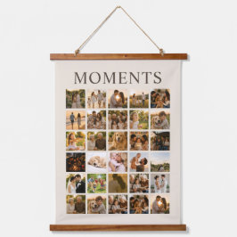 Persoonlijke Momenten Fotocollage Hangend Wandkleed