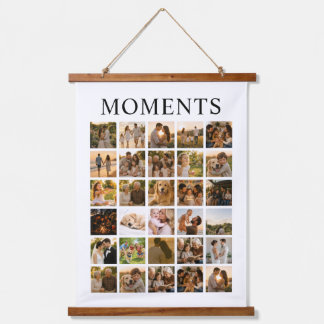 Persoonlijke Momenten Fotocollage Hangend Wandkleed