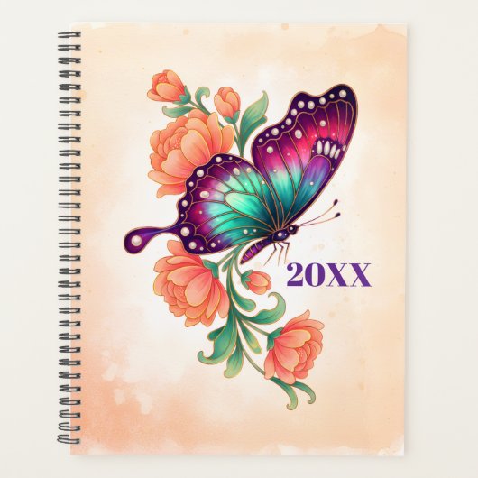 Persoonlijke Monarch Vlinder 2026 Planner (Voorkant)