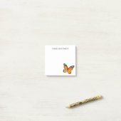 Persoonlijke Monarch Vlinder Post-it Briefjes Post-it® Notes (Op bureau)