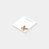 Persoonlijke Monarch Vlinder Post-it Briefjes Post-it® Notes (Schuin)