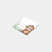 Persoonlijke Monkey Safari Plakbriefjes Post-it® Notes (Schuin)