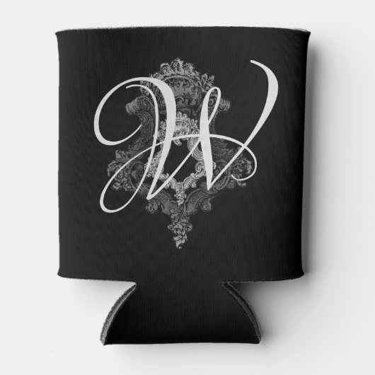 Persoonlijke Monogram Beginletter Koeler (Voorkant)