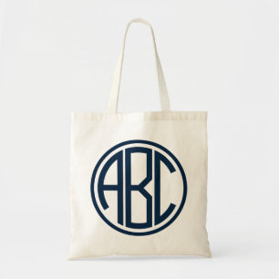 Persoonlijke Monogram Canvas Tas
