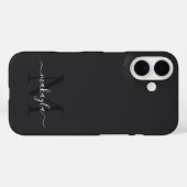 Persoonlijke Monogram Case-Mate iPhone Hoes (Achterkant (horizontaal))