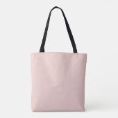 Persoonlijke Monogram en Naam Boodschappentas Tote Bag (Achterkant)