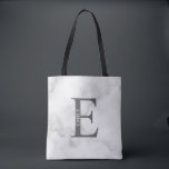 Persoonlijke Monogram en Naam Boodschappentas Tote Bag<br><div class="desc">Persoonlijke Monogram en Naam Cadeau
Kenmerken gepersonaliseerde monogram en naam in klassieke schreeflettertype.
Perfect voor bruiloften, feestdagen, familiebijeenkomsten en voor elke speciale gelegenheid.</div>