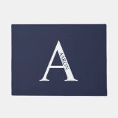 Persoonlijke Monogram en Naam Deurmat (Voorkant)