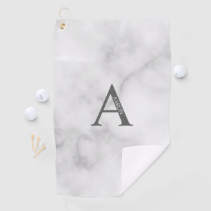 Persoonlijke monogram en naam Golfhanddoek