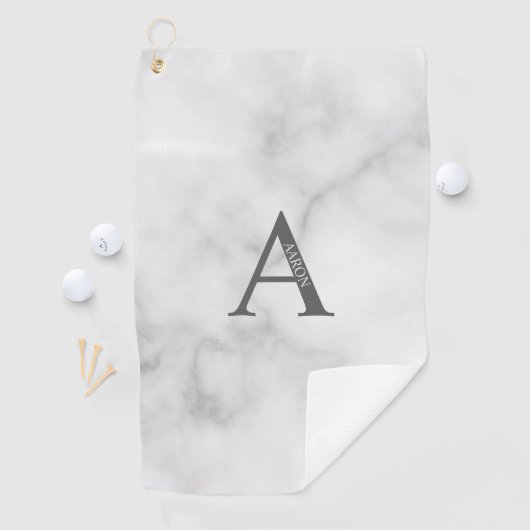 Persoonlijke monogram en naam Golfhanddoek (Insitu)