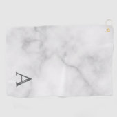 Persoonlijke monogram en naam Golfhanddoek (Horizontaal)