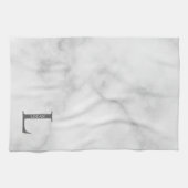 Persoonlijke Monogram en Naam Handdoek (Horizontaal)