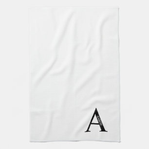 Persoonlijke Monogram en Naam Handdoek