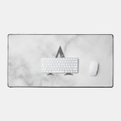 Persoonlijke Monogram en Naam Muismat Bureaumat (Keyboard & Muis)