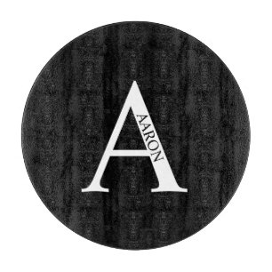 Persoonlijke Monogram en Naam Snijplank
