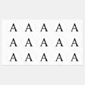Persoonlijke Monogram- en Naamlabels Labels (Vel)