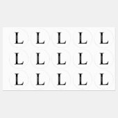 Persoonlijke Monogram- en Naamlabels Labels (Vel)