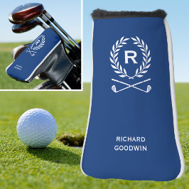 Persoonlijke Monogram Gebrandmerkte Marine Putter Golfheadcover