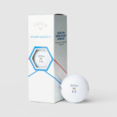 Persoonlijke Monogram Golfbal GOLF QUEEN Golfballen (Verpakking)