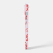 Persoonlijke Monogram Griekse Oude Standbeeld Cade iPhone 15 Case (Linkerkant)