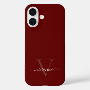 Persoonlijke Monogram Hoes Case-Mate iPhone Hoes