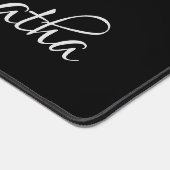 Persoonlijke Monogram Initiaal Bureaumat (Hoek)