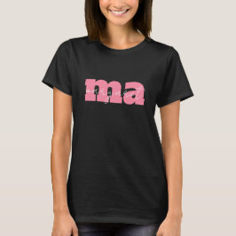 Persoonlijke Monogram Initiaal Letters Naam T-shirt