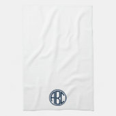 Persoonlijke Monogram Keukenhanddoek (Verticaal)