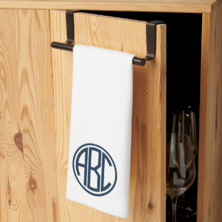 Persoonlijke Monogram Keukenhanddoek