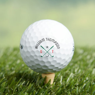Persoonlijke Monogram Klassieke Golfballen