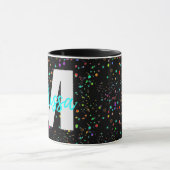 Persoonlijke Monogram Koffiemok Mok (Midden)