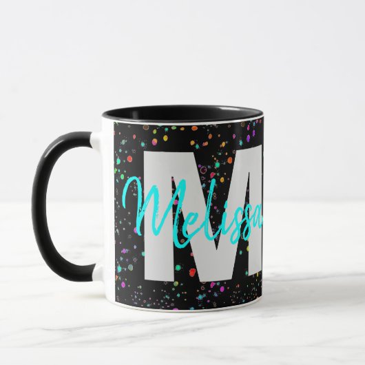 Persoonlijke Monogram Koffiemok Mok (Links)