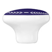 Persoonlijke Monogram Ladesloten Handgrepen Knoppe Keramische Knop (Zijkant)