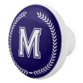 Persoonlijke Monogram Ladesloten Handgrepen Knoppe Keramische Knop (Rechts)