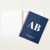 Persoonlijke Monogram Naam Aangepaste Planner 2027 (Display)