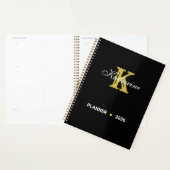 Persoonlijke Monogram  Naam En Initiaal Planner (Display)