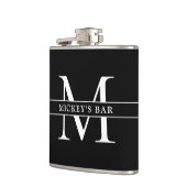 Persoonlijke Monogram Naam Heupfles (Links)