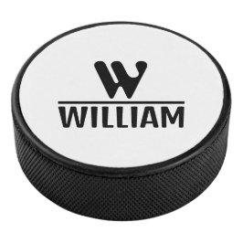 Persoonlijke Monogram Naam Puck