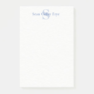 Persoonlijke Monogram Notitieblok Post It Notities Post-it® Notes