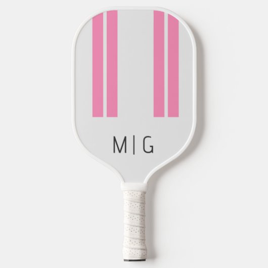 Persoonlijke Monogram Pickleball Paddle Set (Voorkant)
